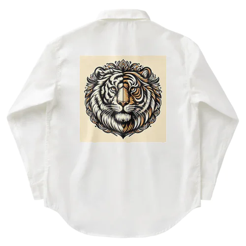 ライオン＆トラ Work Shirt