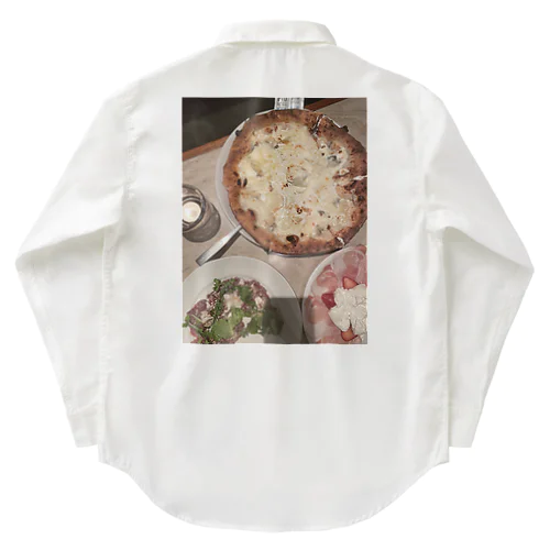 美味しいご飯をパシャリ1 Work Shirt