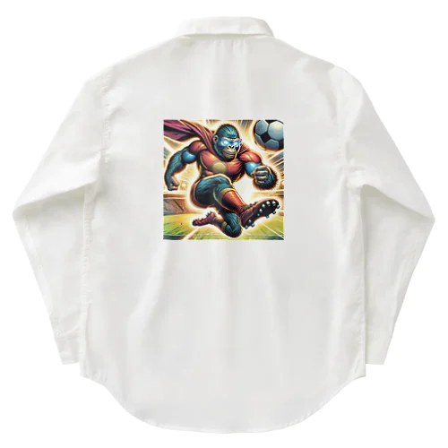 『ゴールを狙うヒーローGOSHI - ゴリラのサッカーレジェンド』グッズコレクション Work Shirt