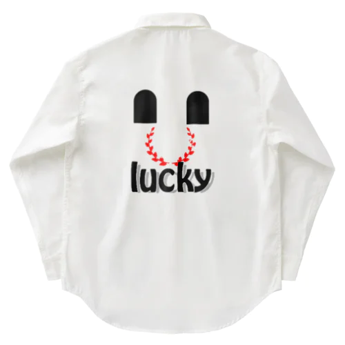 luckyランド ワークシャツ