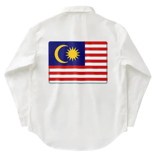 マレーシアの国旗 Work Shirt