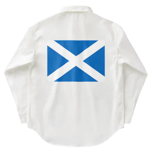 スコットランドの国旗 ワークシャツ