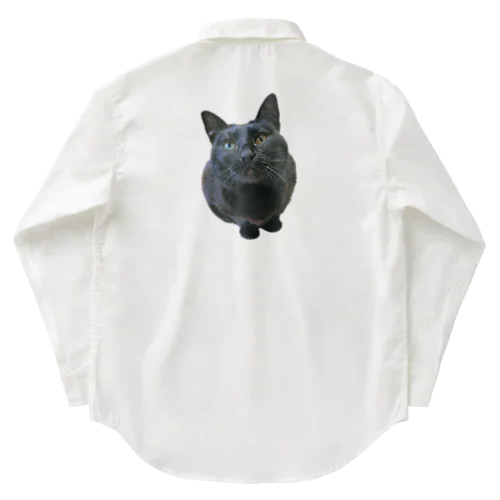 くろねこ実写 Work Shirt