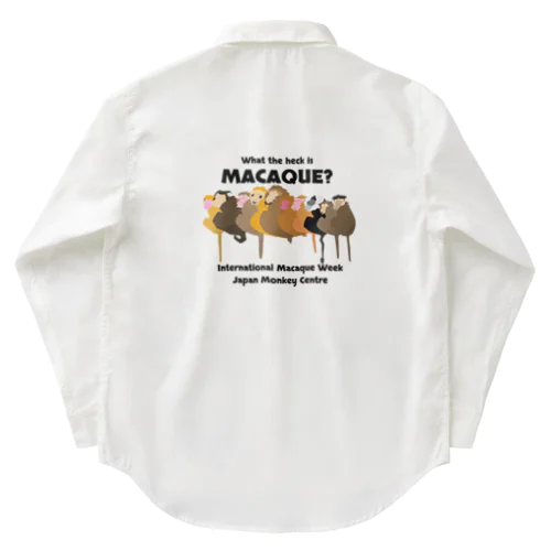  国際マカク週間～International Macaque Week～2024 ワークシャツ