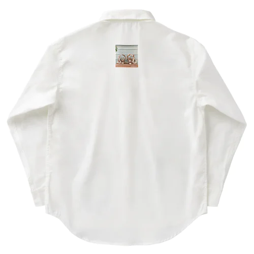 阿吽の呼吸シーサー Work Shirt