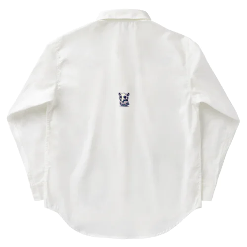 不気味で可愛いバク001 Work Shirt