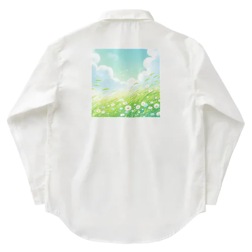 そよ風の吹く草原✨ Work Shirt