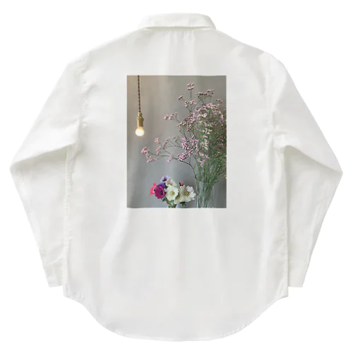 dritto flower Work Shirt