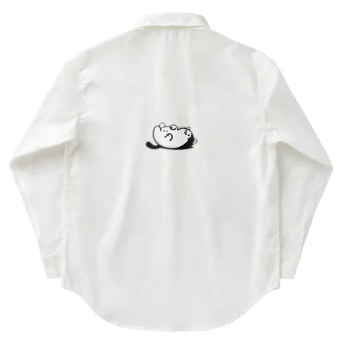 お腹のでてる猫1 Work Shirt