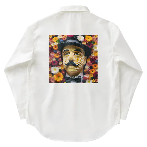 Humorous Flower「ユーモラス・フラワー」 Work Shirt