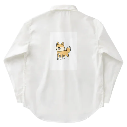 柴犬の「しば」 Work Shirt