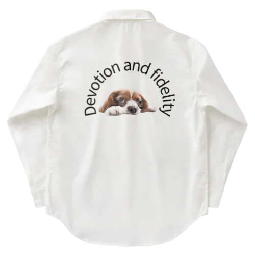 犬献身と忠実 Work Shirt