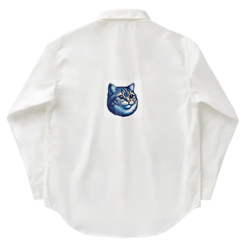 喜びの猫 Work Shirt