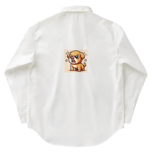 怒りん坊犬 Work Shirt