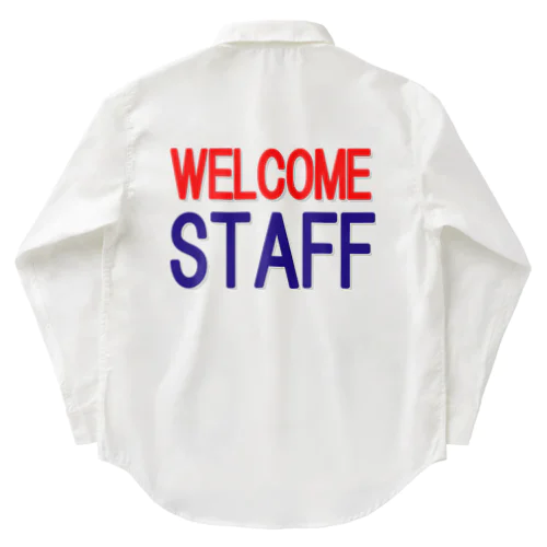 WELCOME STAFF ワークシャツ