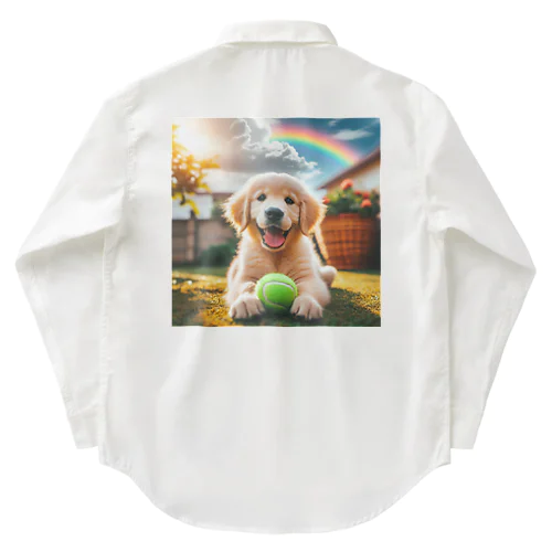 犬のグッズ Work Shirt