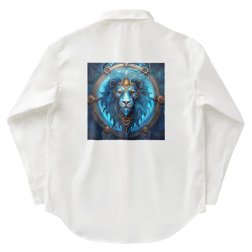 青獅子の紋章・プライド　未来への勇気 Work Shirt