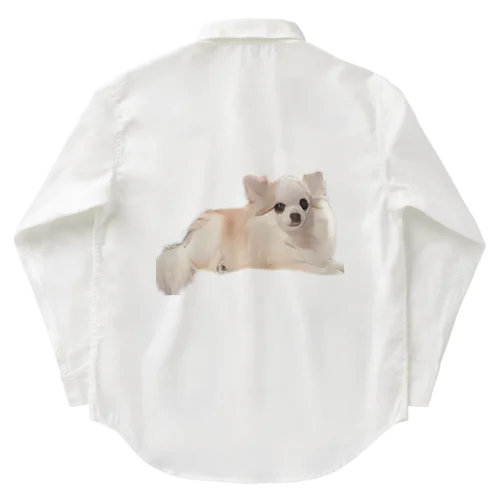 可愛い犬のアイテム Work Shirt