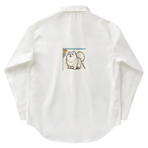 絵を描きたいワンチャン Work Shirt