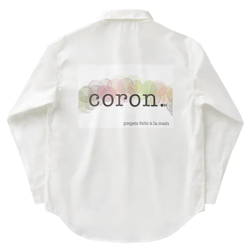 coron.ショップブランドマーク ワークシャツ