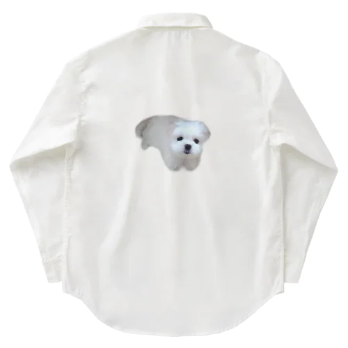 ミルクが家族になった日🐶 Work Shirt