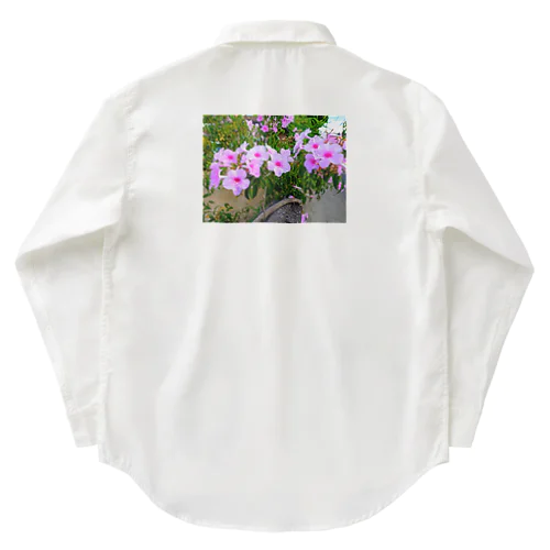実写シリーズ【初夏の美しい花🌸】 Work Shirt