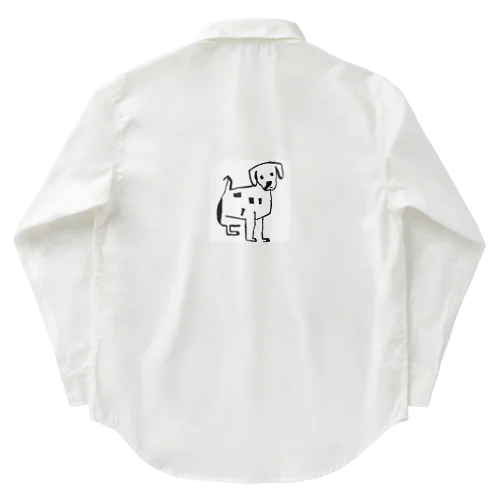 下手くそな犬 Work Shirt