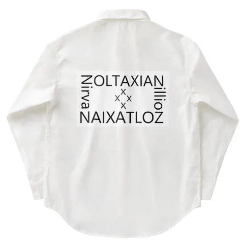 xxZOLTAXIANAIXATLOZxx（白） ワークシャツ