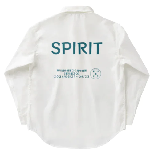 東川遥２０公式グッズ_SPIRIT TITLE ワークシャツ