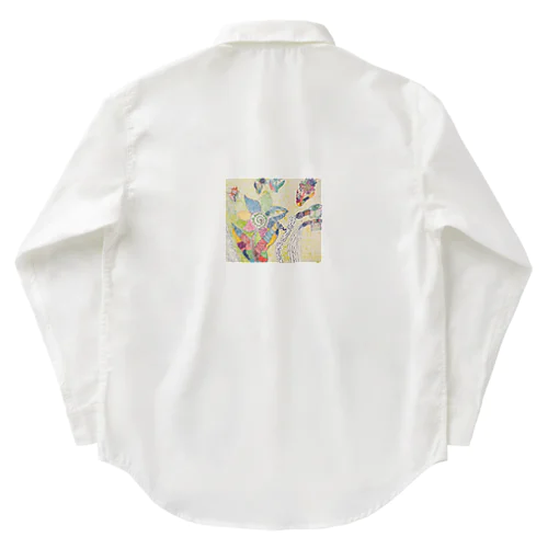 海の花　カイフラワー Work Shirt