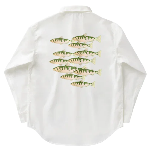 ヤマメの魚群 Work Shirt