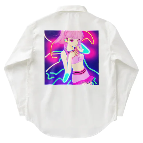 エレガンス宇宙系★きゅぴきゅぴガール Work Shirt