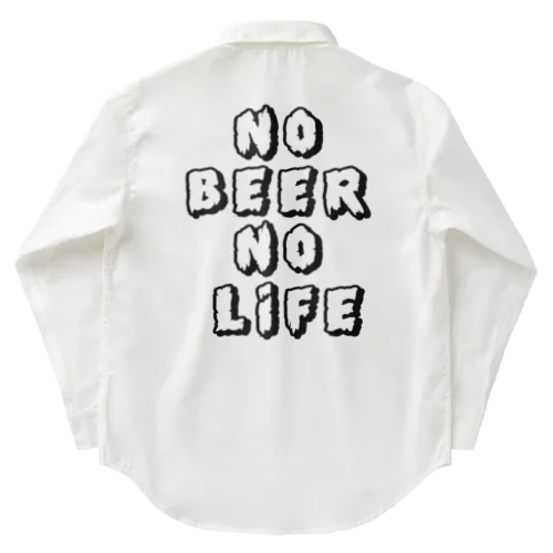 NO BEER NO LIFE #04 ワークシャツ