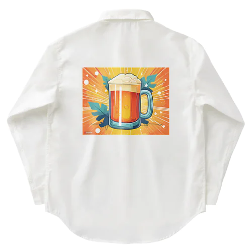 夏到来ビールグッズ！Beerで皆で盛り上がろう！ Work Shirt