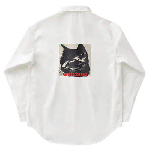 黒猫登場Ⅰ Work Shirt