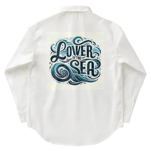 lover of the sea ワークシャツ