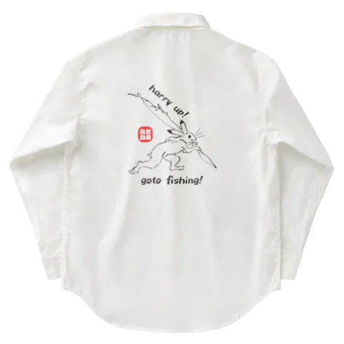 goto fishing Work Shirt