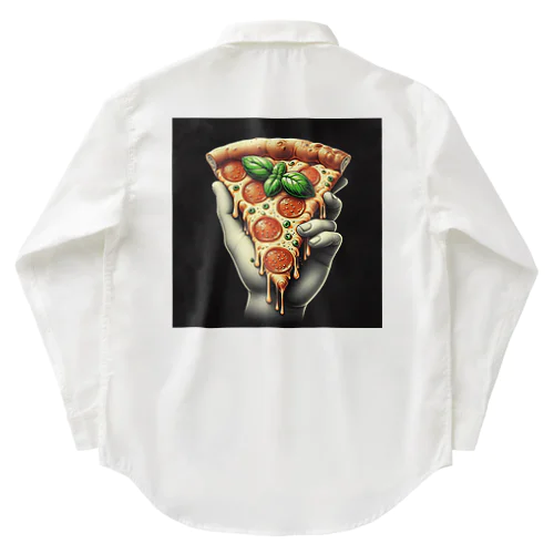 おしゃれなpizzaのグッズ Work Shirt