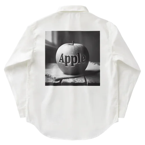 モノトーンAppleグッズ Work Shirt