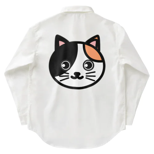 三毛猫アイコン Work Shirt