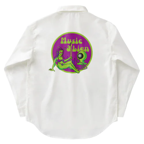 MUSIC ALIEN Work Shirt