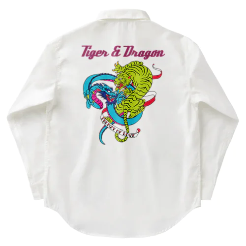 TIGER ＆ DRAGON ワークシャツ
