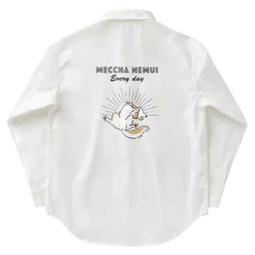 MECCHA NEMUI いぬ Work Shirt