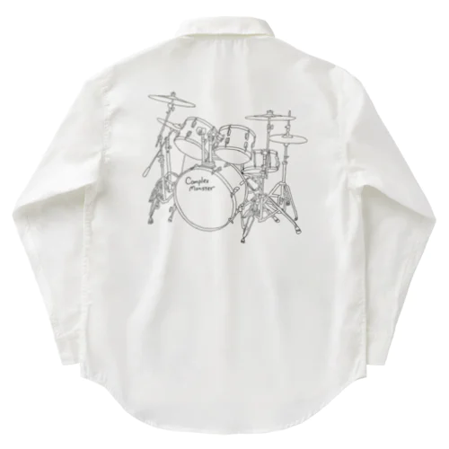 ドラムセット ワークシャツ