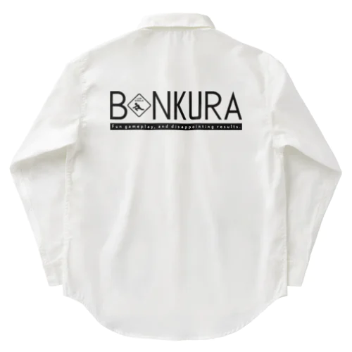 BONKURA TYPO BLK ワークシャツ