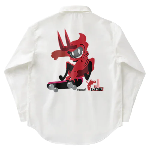 EVIL SKATERS1 Work Shirt