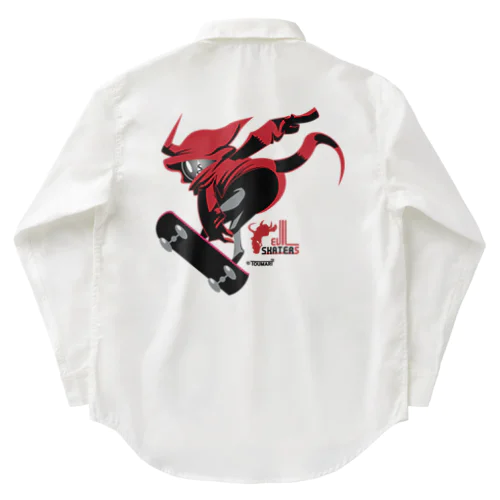 EVIL SKATERS2 Work Shirt