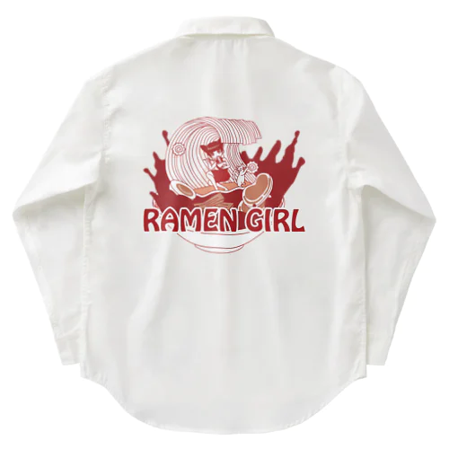 RAMEN GIRL ワークシャツ