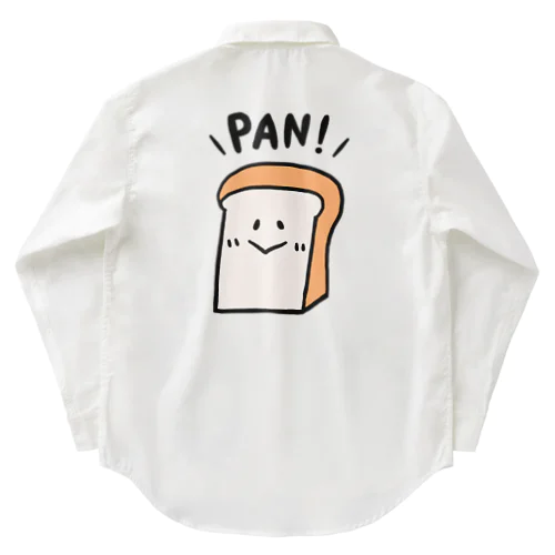 食パンのPANくん。 Work Shirt