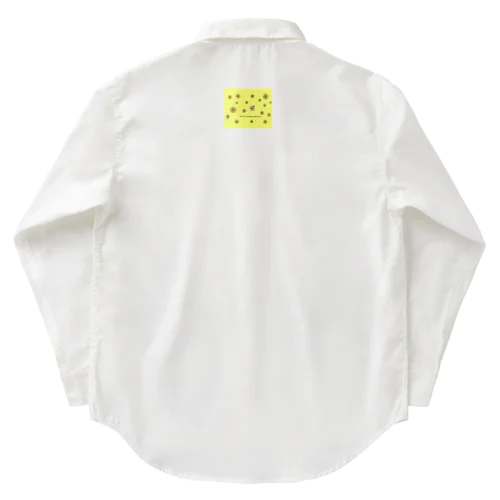 花とテントウムシ Work Shirt